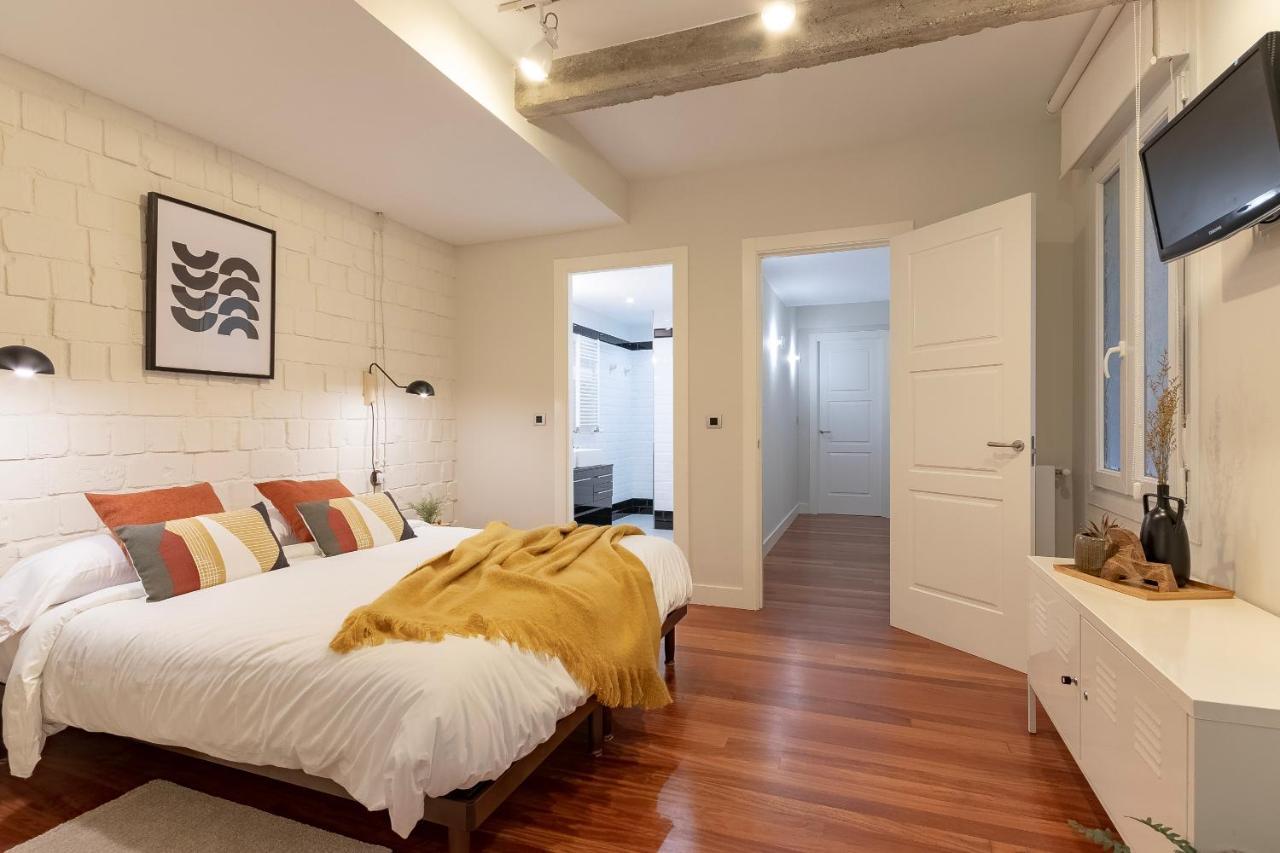 Gran Apartamento Con Estilo En El Centro De Bilbao Exteriör bild